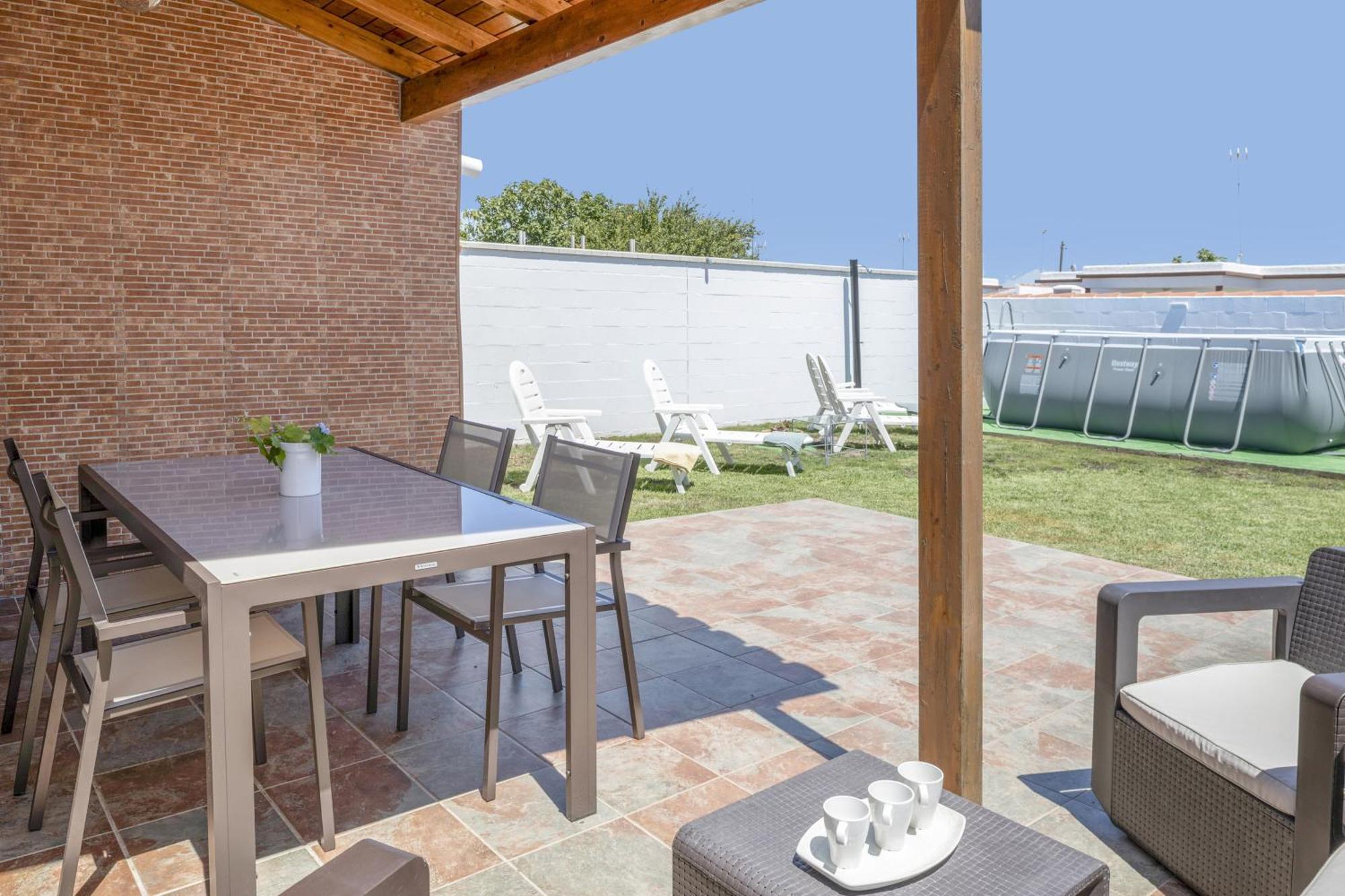 Villa Chani - Solo Familias Conil De La Frontera Buitenkant foto